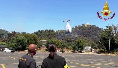 Roma, incendio a Monte Mario: ipotesi dolo, intanto è polemica su baraccopoli (02.08.24)