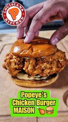 Popeye's Chicken Burger MAISON