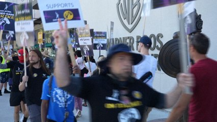 Etats-Unis: les acteurs de jeux vidéo manifestent à Hollywood
