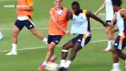 Arda Güler'in Rüdiger'den intikam alma girişimi başarısızlıkla sonuçlandı