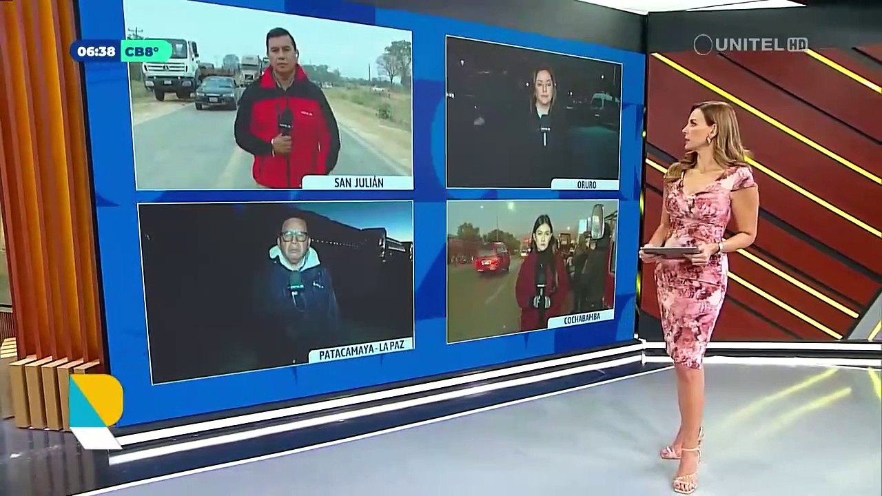 El transporte pesado mantiene la protesta en Tambo Quemado; en la ciudad de Oruro no hay bloqueos