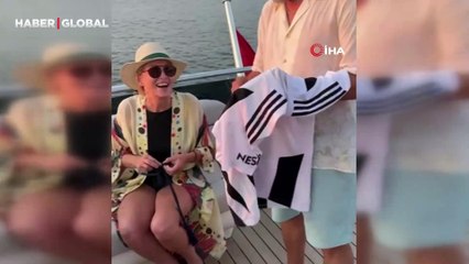 Dünyaca ünlü aktris Sharon Stone, Bodrum’da tatil yapıyor