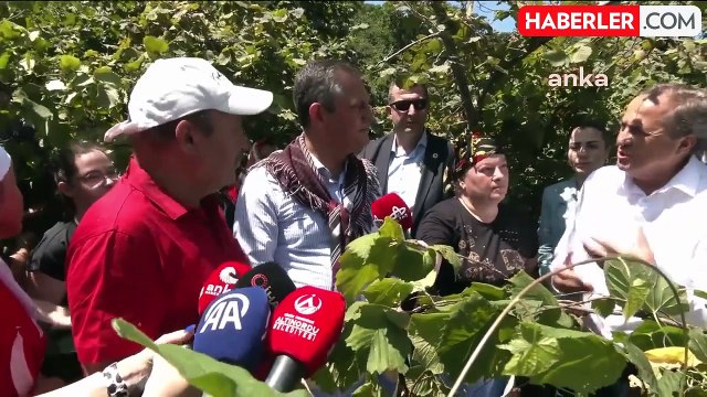 CHP Genel Başkanı Özgür Özel, Ordu'da Fındık Üreticilerinin Sorunlarını Dinledi