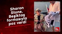 Sharon Stone, Beşiktaş formasıyla poz verdi