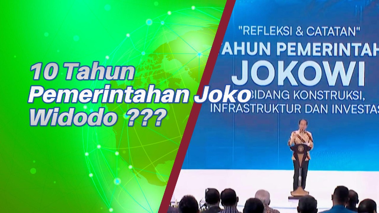 Ini Dia Refleksi 10 Tahun Pemerintahan Joko Widodo