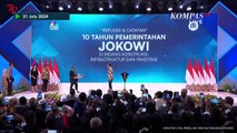 [FULL] Pidato Jokowi Usai Terima Penghargaan Bapak Konstruksi Indonesia
