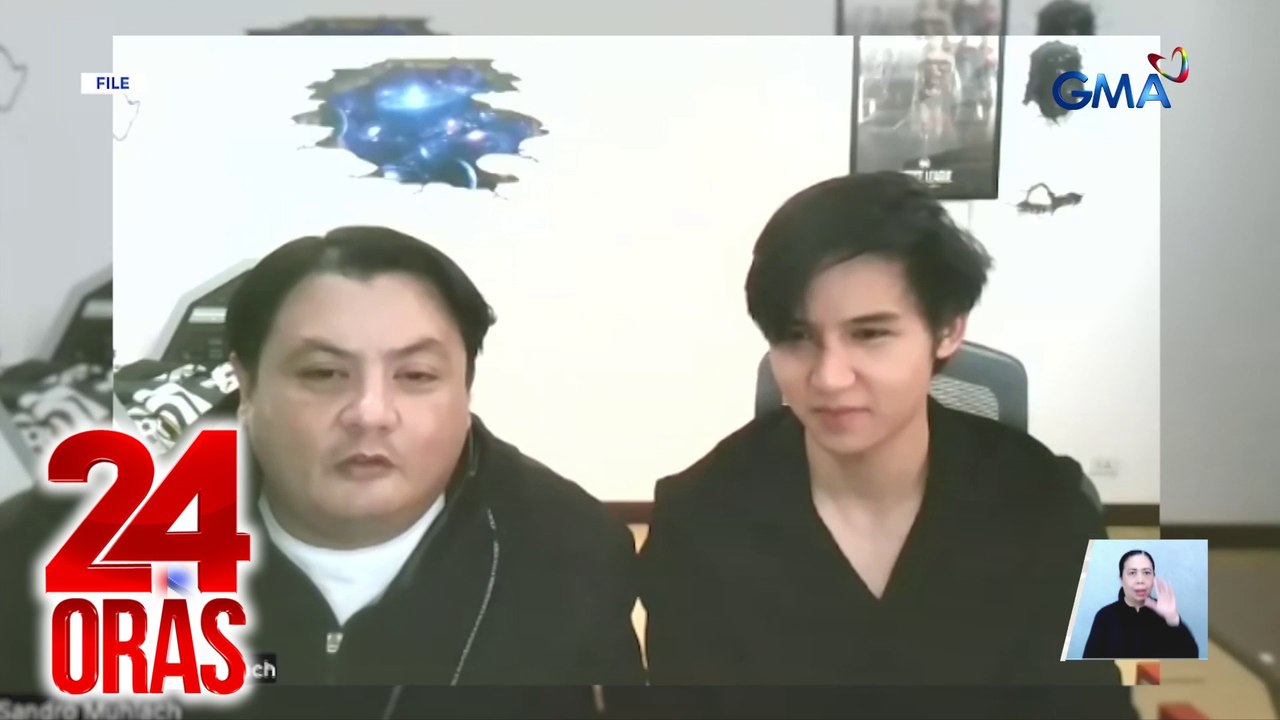 Anak ni Niño Muhlach na si Sandro, naghain ng reklamo sa NBI laban sa 2 indibidwal | 24 Oras