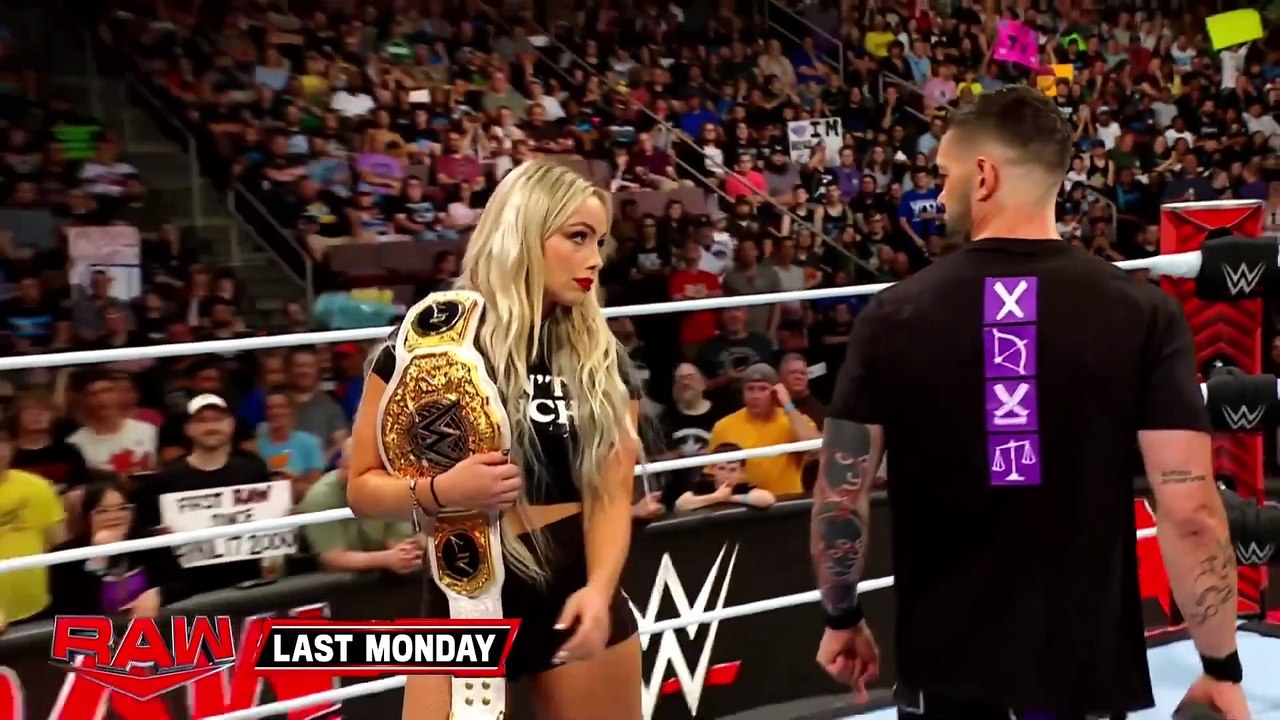 Liv Morgan and Dominik Mysterio Backstage Segment | Raw June 10th 2024