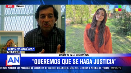 Crimen de Catalina Gutiérrez: habla Marcelo, el papá
