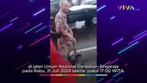 Bule Rusia Teriak-teriak hingga Tiup Kerang Usai Kecelakaan