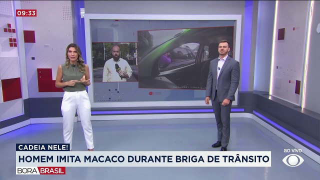 Estrangeiro faz ataques racistas em briga de trânsito no RJ