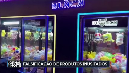 Falsificação de produtos inusitados