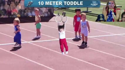 Cute Babies Competed in the Olympic Games