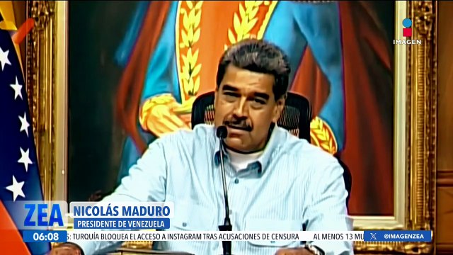 Nicolás Maduro le pide a Estados Unidos que saque sus narices de Venezuela