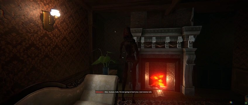 Amanda's Movie Night - Playthrough (short indie horror game)