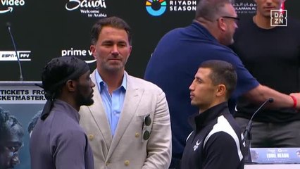 Poids super mi-moyens - Le face-à-face entre Crawford et Madrimov