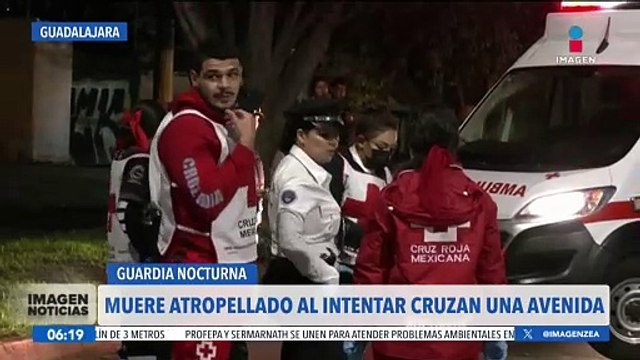 Joven muere atropellado al intentar cruzar una avenida en Zapopan, Jalisco