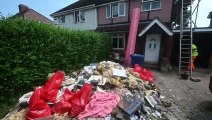 'It was like a bomb going off, it's left me shaken'.  Lighning strike on Burntwood home in the night.