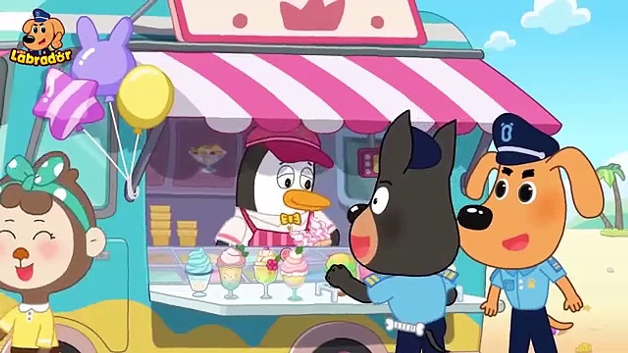 Police vs Runaway Thieves Police Chase Kids Cartoon Sheriff Labrador New Episodes
