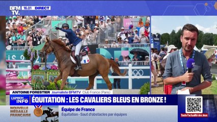 JO 2024: les cavaliers français décrochent la médaille de bronze au concours de saut d'obstacles par équipes