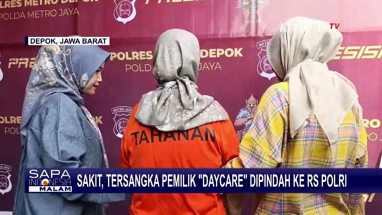 Sakit, Tersangka Pemilik Daycare Depok Dipindahkan ke RS Polri