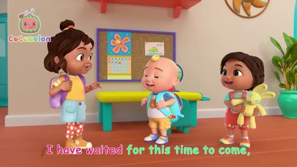 Nina’s First Day of School | CoComelon Nursery Rhymes & Kids Songs #AD