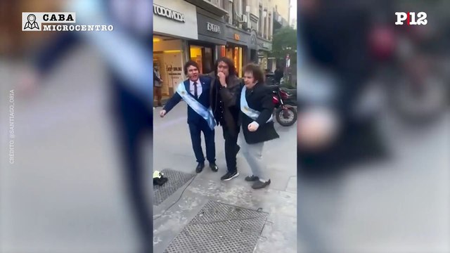 Imitadores de Milei interpretaron Panic Show en Florida: Paulo Kogos y Ademar Meireles visitarían después la Casa Rosada