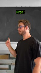 Le prof ne prend pas au sérieux son élève 