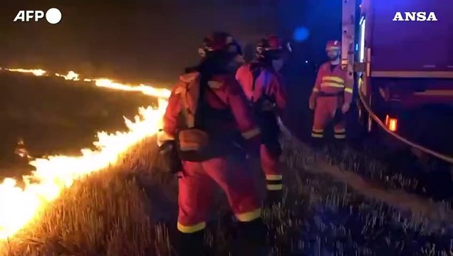 Spagna, vasto incendio a Valverdejo: 1.500 ettari bruciati