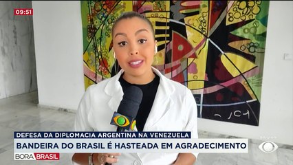 Milei agradece o Brasil por assumir embaixada argentina na Venezuela