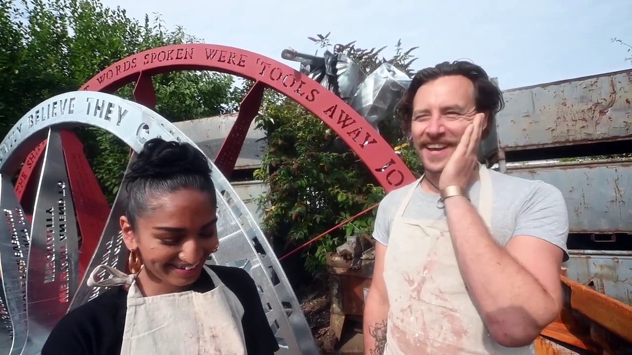 Your chance to work alongside amazing Black Country Sculpture star/ monument maker: Luke Perry.