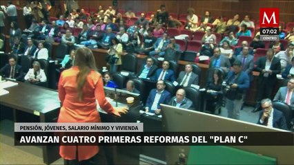 Avanzan en San Lázaro primeras cuatro reformas del Plan C de AMLO