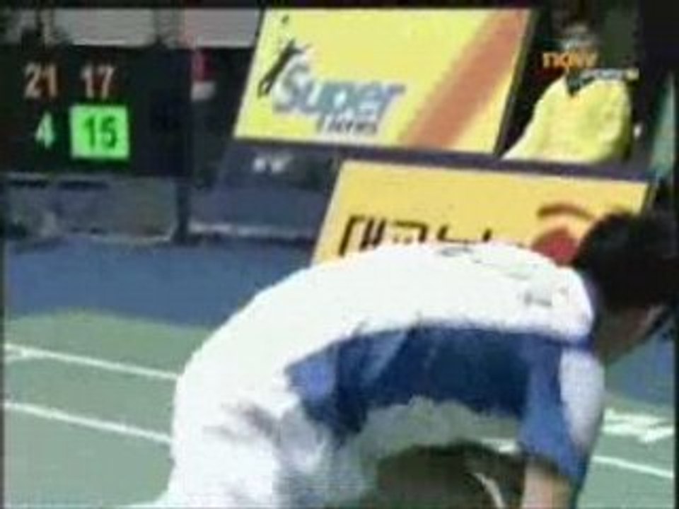 Badminton 2008 Korea MS Final game 2 2/2