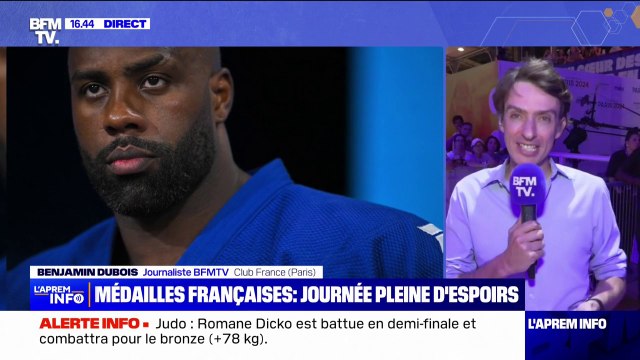 Jeux olympiques: Teddy Riner se qualifie en finale du tournoi des +100kg en judo