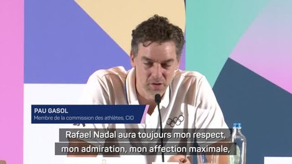 Paris 2024 - Gasol et l’avenir de Nadal : “Respectez-le et célébrez-le, il le mérite”