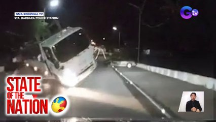 4 sugatan sa karambola ng 2 kotse at truck | SONA