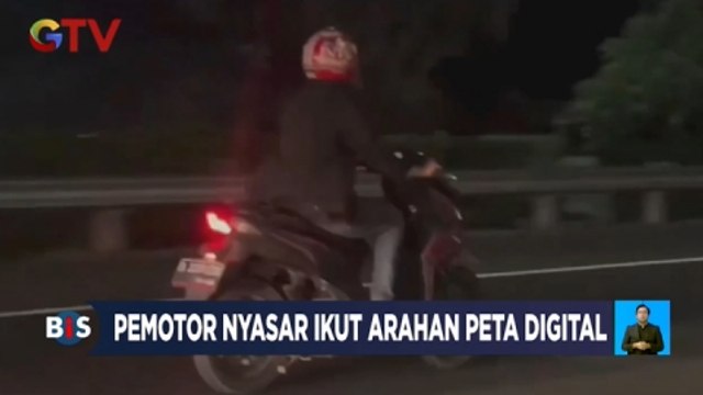 Viral! Pemotor Nyasar Masuk Tol Jagorawi Gegara Ikuti Arahan Peta Digital