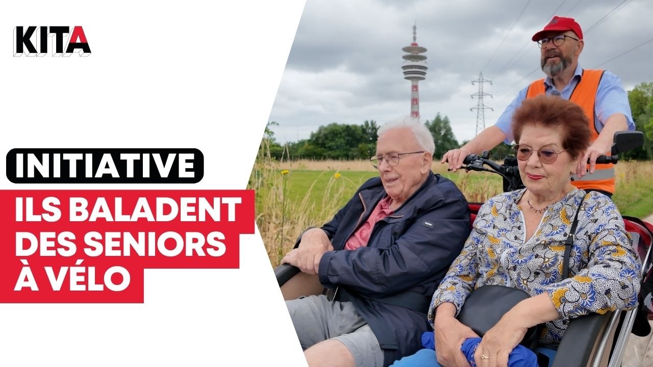 "À vélo sans âge" baladent des seniors à vélo