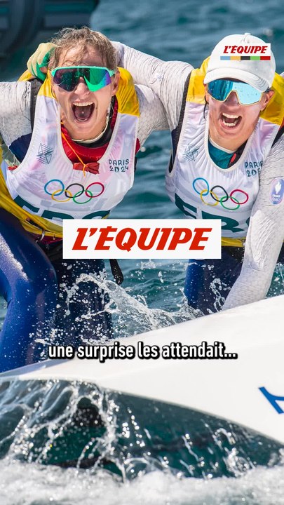 Charline Picon et Sarah Steyaert ont été demandées en mariage - JO 2024 - Voile