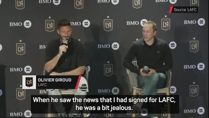 Griezmann will come here 'for sure' - LAFC's Giroud