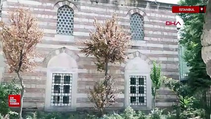 Plastik pencereleriyle gündeme gelen Mehmed Ağa Camii aslına çevrilecek