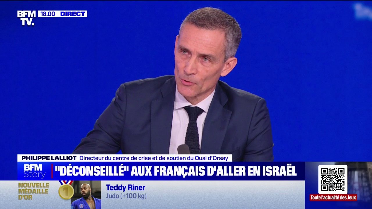 Tensions au Proche-Orient: Philippe Lalliot (directeur du centre de crise et de soutien du Quai d’Orsay) évoque "quelques dizaines" de Français "présents en Iran"