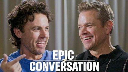 Matt Damon & Casey Affleck Have an Epic Conversation
