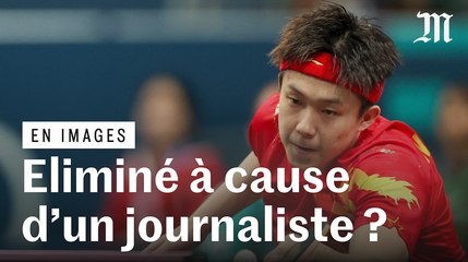Un journaliste accusé d'avoir fait perdre le numéro 1 mondial de tennis de table