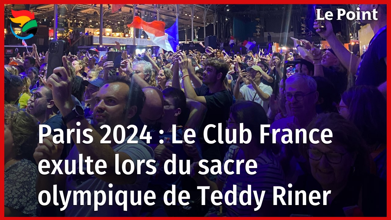 JO 2024 : Le Club France exulte lors du sacre olympique de Teddy Riner