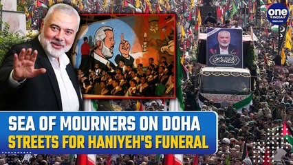 Download Video: VIDEO: Ismail Haniyeh’s Funeral in Doha As Thousands Of Angry Muslims Call For Revenge| Watch