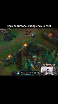 Chạy đi Tristana, không chạy là chết #tristana #fiddlesticks #leagueoflegends #shorts