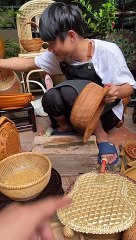 Master Qiu Zhumu handmade, carrying warm memories. # Popular rattan home furnishings #