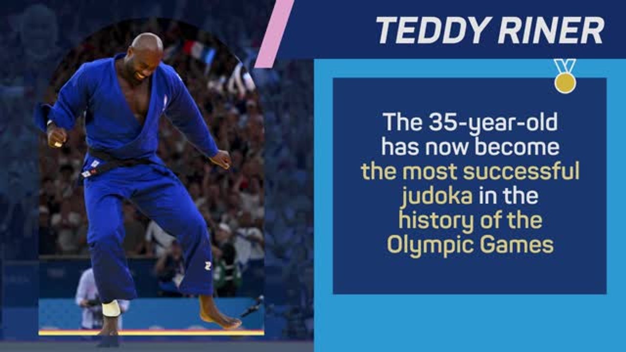 Medal Alert - Teddy Rinner wins record-breaking gold medal in judo