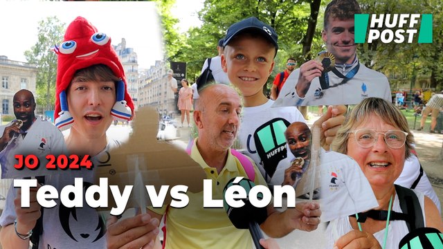 Teddy Riner vs Léon Marchand : ces Français votent pour leur champion olympique préféré